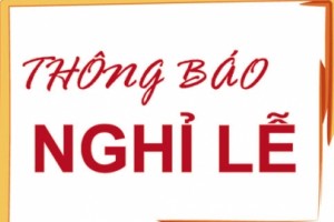 Thông báo lịch nghỉ công ty TNHH CN & DV Hải Hưng